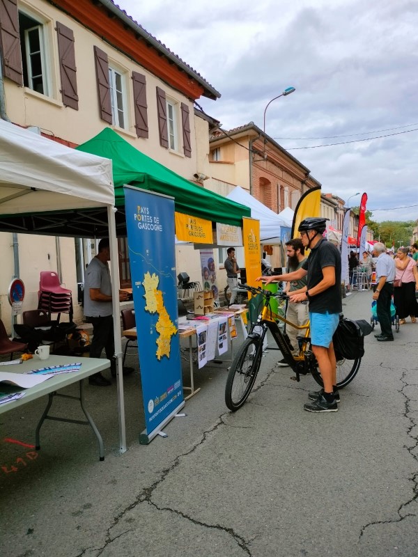 Le Pays Portes de Gascogne à la fête de la mobilité de L'Isle-Jourdain